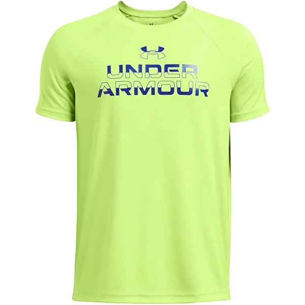 Amazon.com: Under Armour Boys Tech Hybrid Print Short Sleeve